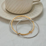 Atemporal Bicolor Apilado Pulsera