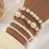 Amor y Perla Set de Pulseras