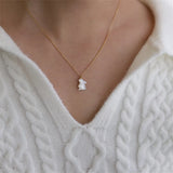 Artistic Rabbit Colgante Collar