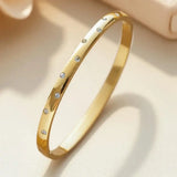 Atemporal Golden Circonitas Pulsera