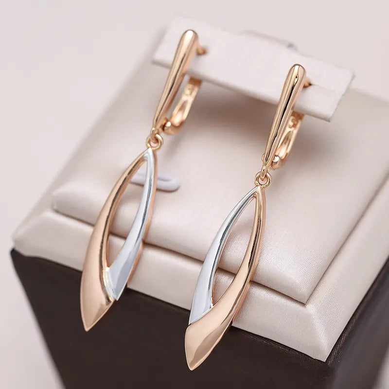 Pendientes en Oro y Plata Elegantes