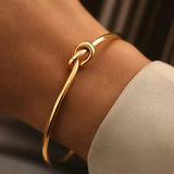 Golden Knot Ajustable Pulsera