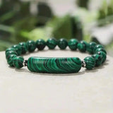 Piedras de Color Bar de Cuentas Stretch Pulsera