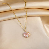 Romantic Sakura Rose Collar