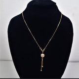 Dorado Vintage Colgante Collar