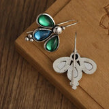 Pendientes Gota Azul y Esmeralda