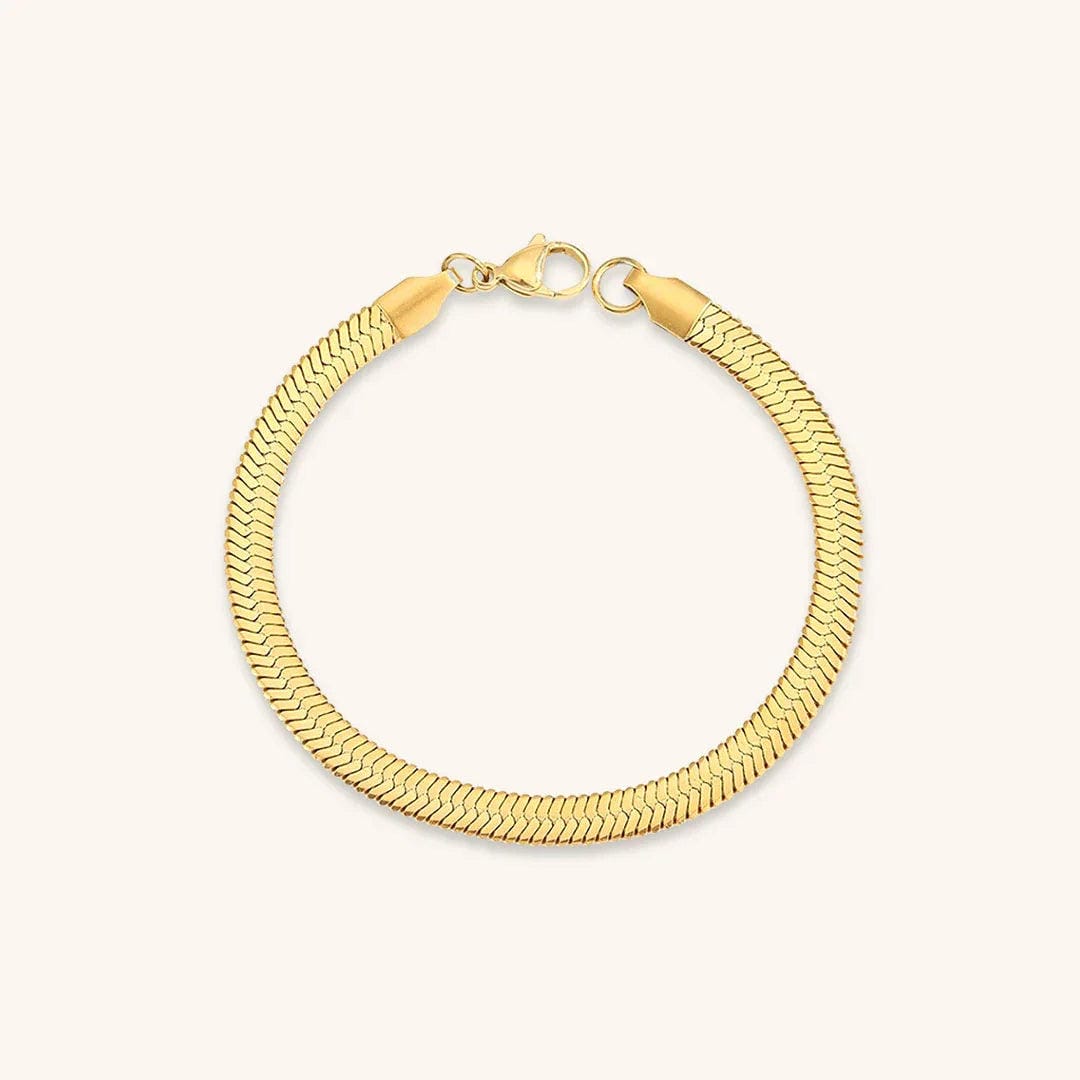 Luminoso Vida Herringbone Pulsera