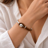 Vintage Corazón Brown Pulsera