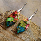 Pendientes Hoja Bohemia