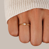 Especial Birthstone Anillos