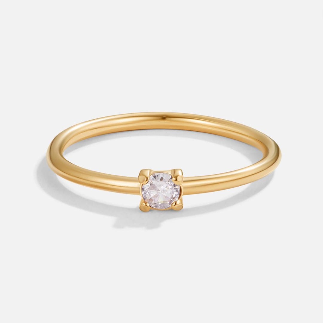 Especial Birthstone Anillos