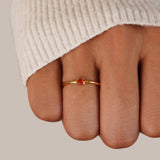 Especial Birthstone Anillos