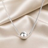 Beadball Dorado Blanco Collar