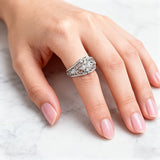 Atemporal Vintage Bohemio Anillo