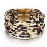 Wide Boho Multilayer Wrap Pulsera
