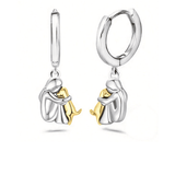Hug Colgante Collar + Free Pendientes