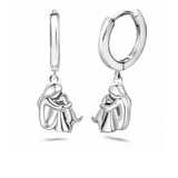 Hug Colgante Collar + Free Pendientes