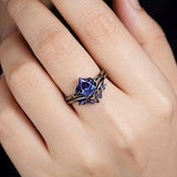 Midnight Tranquility Heirloom Anillo
