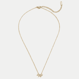 Omelia Brillante Cristal Hoja Collar