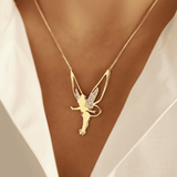 Fairy Collar in Dorado y Plateado