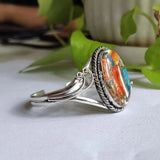 Vibrant Piedras de Color Inlay Pulsera