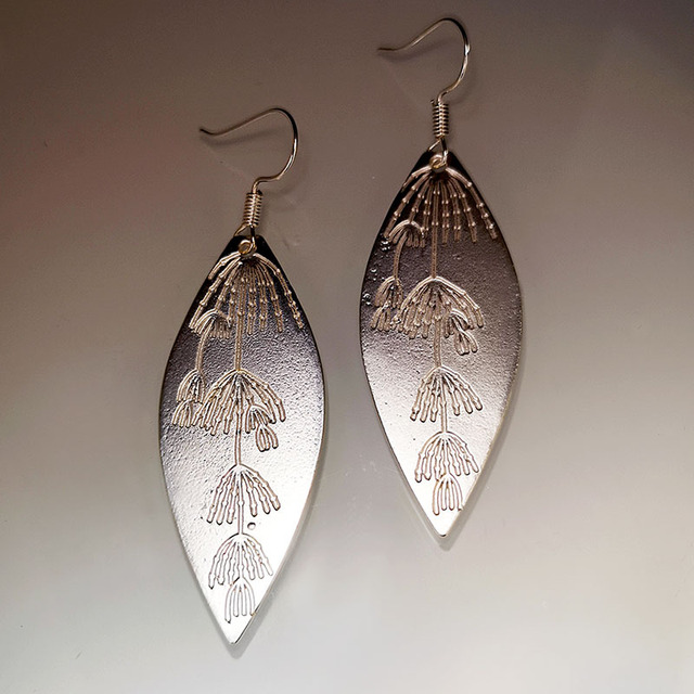 Pendientes Étnicos Vintage en Plata