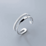 Ajustable Circonitas Anillo