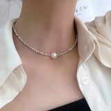 Perla Splendor Dorado Collar