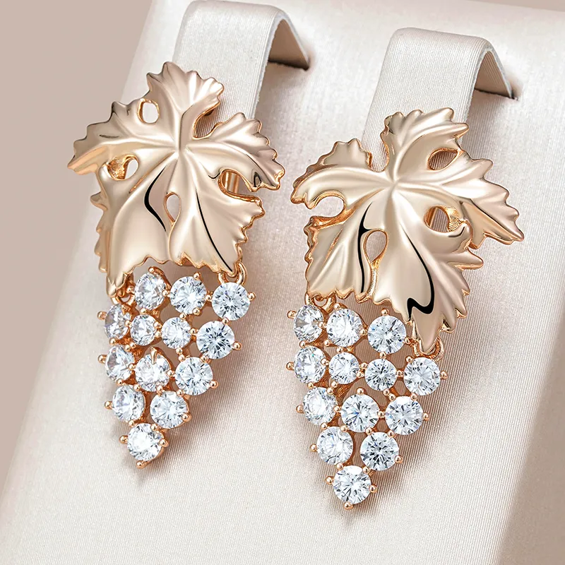 Pendientes Elegantes Piña Brillante