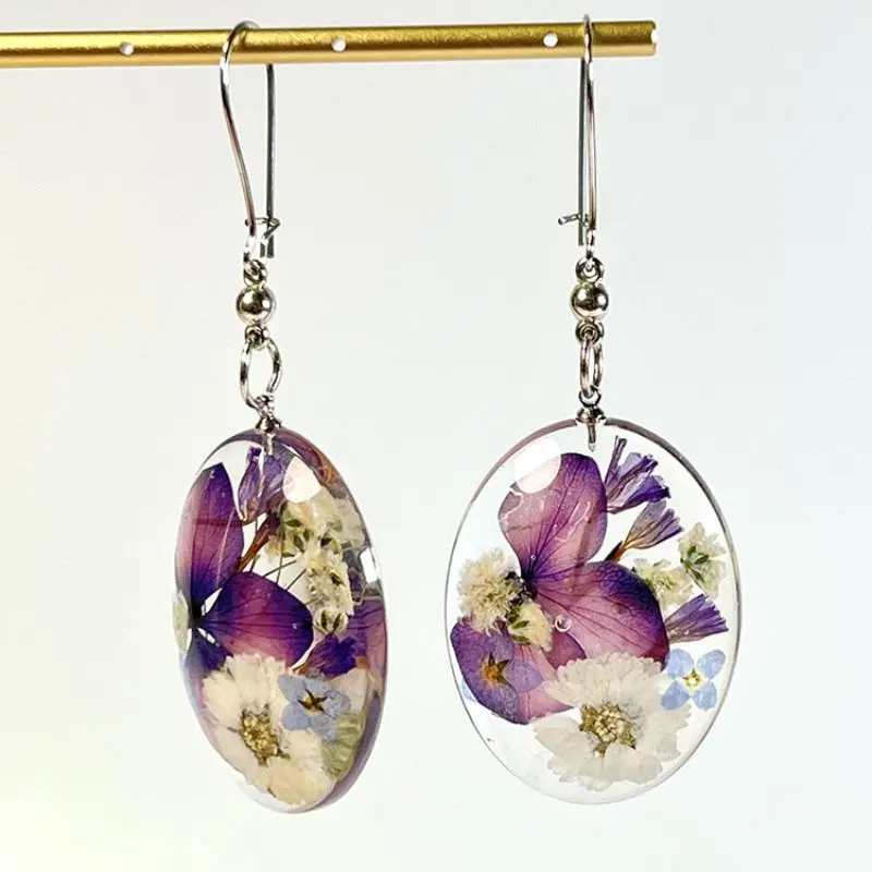 Pendientes Vintage Flor de Cristal