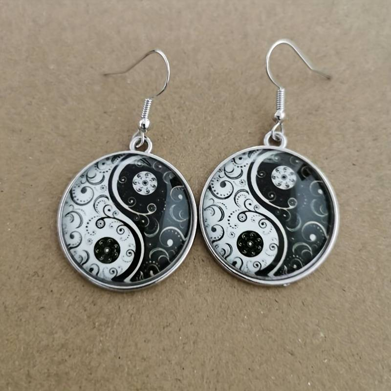 Pendientes Ying Yang Vintage