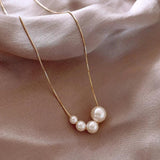 Elegante Perla Elegante Collar