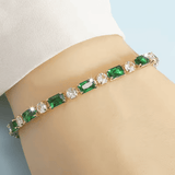 Esmeralda Cristal Radiance Pulsera