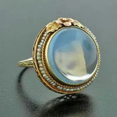 Anillo Lunar Redondo Vintage