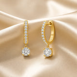 Pendientes Destello Redondo