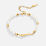 Puro Agua Dulce Perla Pulsera