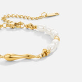 Puro Agua Dulce Perla Pulsera