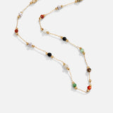 Aria Colorful Piedras de Color Collar