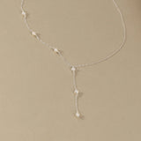 Vintage Colgante Perlas Collar