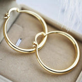 Radiante Large Dorado Hoops