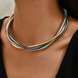 Opulent Multicapa Cadena Collar