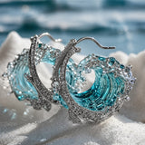 Ocean's Oath Vintage Pendientes