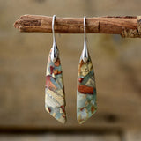 Especial Nature Piedra Pendientes