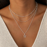 Plateado North Estrella Collar
