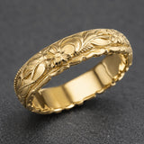 Dorado Infinito Eslabones Anillo