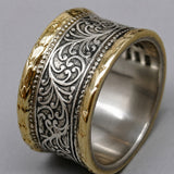 Crown Bicolor Anillo