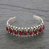 Plateado Piedra Legacy Pulsera