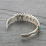 Plateado Piedra Legacy Pulsera