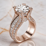 Cristal Luxe Statement Anillo