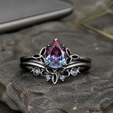 Amatista Grace Bold Anillo